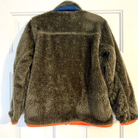 Sovereign Code Brown Fleece Jacket with Blue Accent - Picture 6 of 8